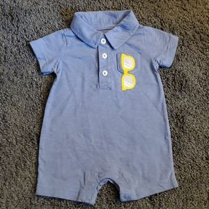 Carter's Baby Romper Blue 3 Months